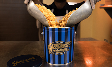 GARRETT POPCORN SHOPS Website