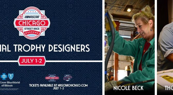 Featured Image for NASCAR Selects Leading Chicago Artists to Design  Chicago Street Race Weekend Trophies