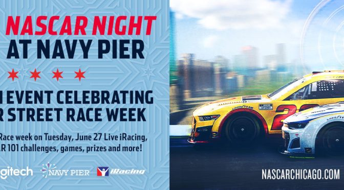 Featured Image for Navy Pier to Host NASCAR Night for Esports Fanfest Kick-Off