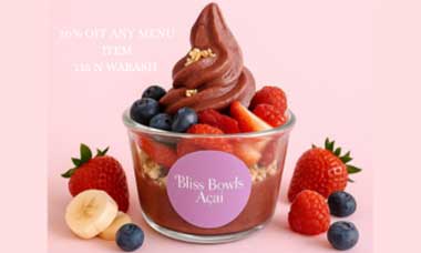 BLISS BOWLS AÇAÍ Website