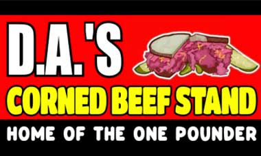 D.A.'S CORNED BEEF STAND Website