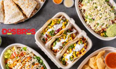 DOSBROS FRESH MEXICAN GRILL Website